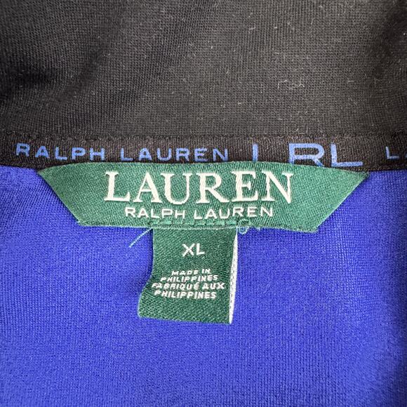 Lauren Ralph Lauren Heavy Scuba Full Zip Front Sports Jacket Women's Size XL - Picture 4 of 5